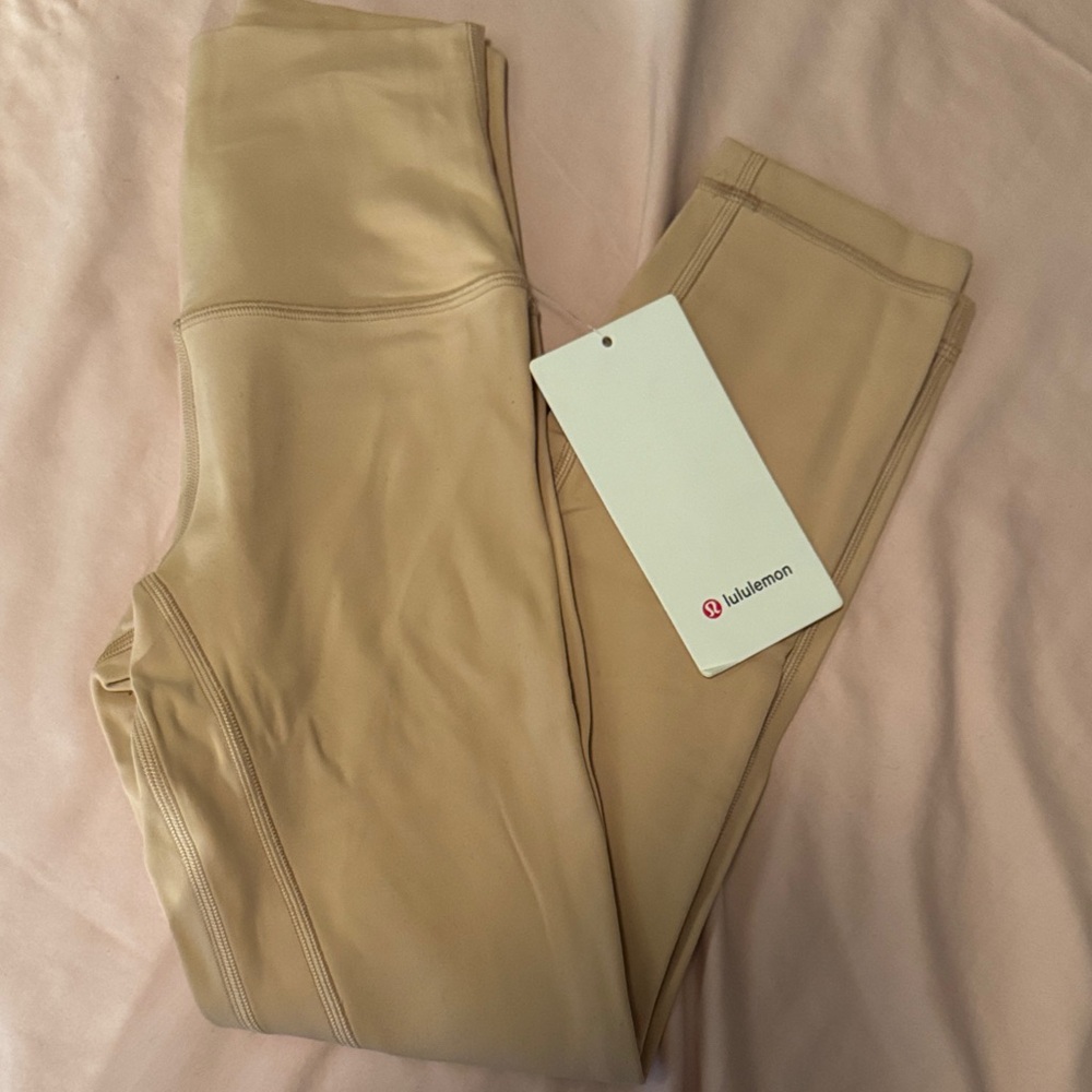 Lululemon Athletica Tan Leggings